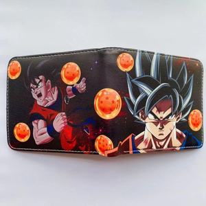 Cartera Corta de PU con Diseño de Alta Calidad y Cierre, con Estampado en Relieve de Anime DBZ Goku Vegeta Super Saiyan, Ideal como Regalo para los Fans - Product Image 3