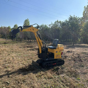 Envío Gratuito, Miniexcavadora Hidráulica de 0.8T, Bomba PLC, Motor de Alta Eficiencia, Motor Diésel, Venta Directa de China, 1 Año de Garantía - Product Image 3