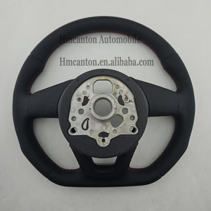 Volante de Cuero Popular para Modelos Audi A3 A4 A4L A5 A7L A8 Q5 Q7 B9 A6 R8 - Product Image 4