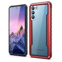 Coque de Protection antichoc pour caméra, étui en métal TPU pour Samsung Galaxy S21 S21P S21Ultra, vente en gros