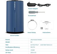ATOMSTACK MAKER D2 purificador de aire para grabador láser absorbente de humo con 8 capas de filtro para Ortur NEJE Xtool Sculpfun Cutter