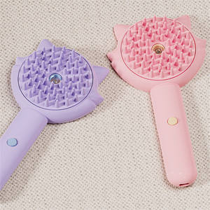 Cepillos de vapor para mascotas para perros, gatos, suministros de aseo, peine en aerosol, cepillo de baño de masaje, depilación, cepillo de vapor para gatos - Product Image 5