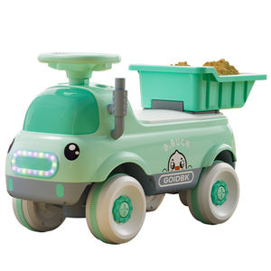 Escavadeira infantil deslizante, veículo de engenharia de quatro rodas, carrinho de brincar para crianças, carrinho de balanço para meninas e meninos - Product Image 2