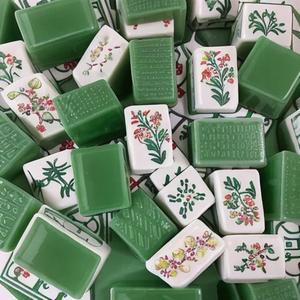 Hot Selling Luxury High Quality Acrylic American Mahjong Tiles Set Modern Design Durable Eco-Friendly Portable <b>Entertainment</b> - Product Image 3