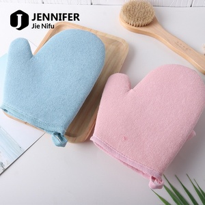 <span class=keywords><strong>JENNIFER</strong></span> Toalla exfoliante de baño de doble cara, potente para remover suciedad, para espalda y manos, juego de bolas de baño para adultos de doble uso - Product Image 4