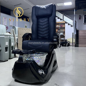 Fabrik schwarz Liege <span class=keywords><strong>massage</strong></span> Maniküre Fuß Spa Luxus Pediküre Stühle zum Verkauf - Product Image 2
