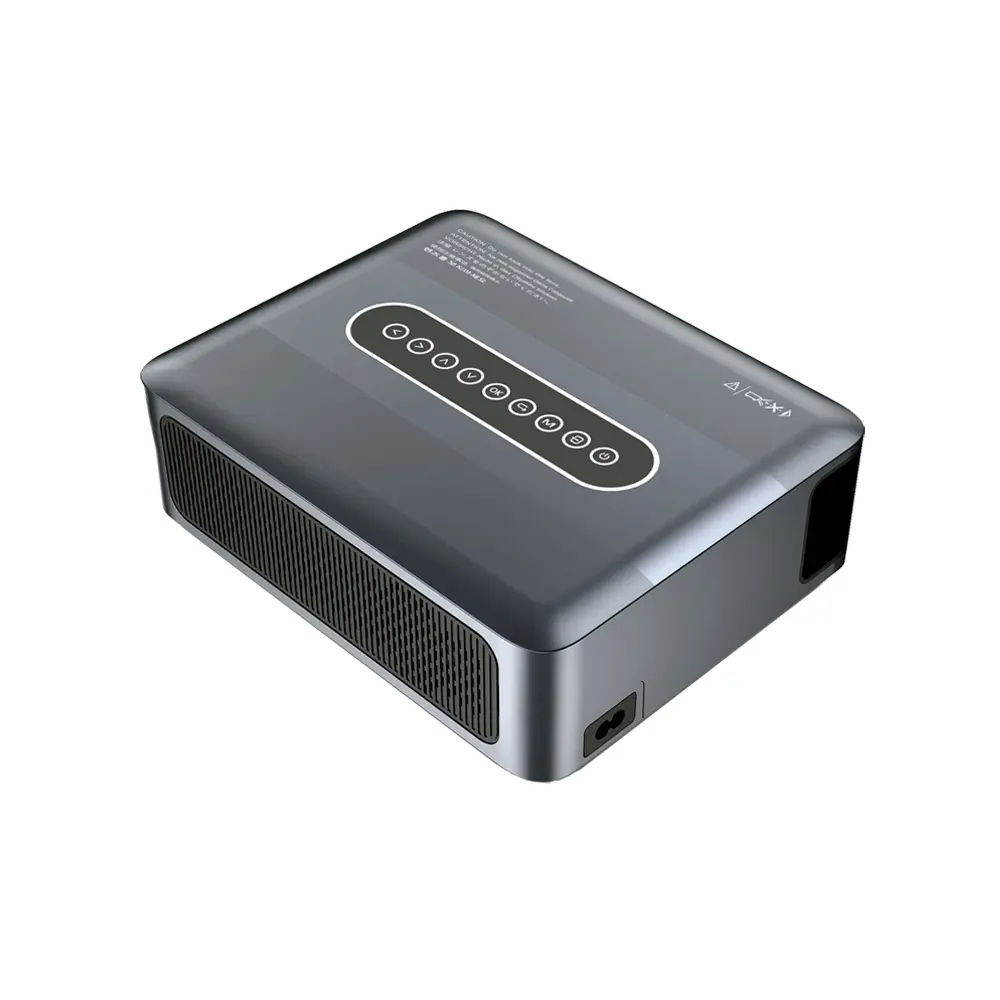 XNANO ล่าสุด X1S โปรเจคเตอร์ 12000 Lumens บลูทูธ 1080P UHD แบบพกพาโปรเจคเตอร์ภาพยนตร์ใช้งานร่วมกับสมาร์ทโฟน/HDMI/USB/AV