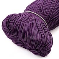 Cordon en coton ciré 1 mm, fil ciré, corde à étiquettes, fil pour accrocher les grains, accessoires de bijouterie, corde tressée
