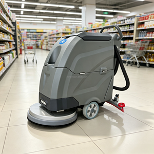 Nettoyeur de sols pour campus scolaire, cantine, gymnase, équipement de nettoyage de sols durs, alimenté par batterie - Product Image 3