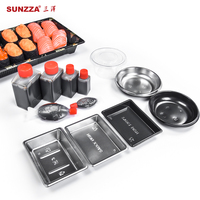 Bouteille en plastique jetable Sunzza Package, mini, écologique, recyclable, 2,6/8,2 ml, en forme de poisson, pour sauce soja
