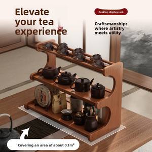 <span class=keywords><strong>ชั้น</strong></span><span class=keywords><strong>วาง</strong></span>แก้วน้ำชา<span class=keywords><strong>ไม้</strong></span>ไผ่แบบตั้งโต๊ะ <span class=keywords><strong>ชั้น</strong></span><span class=keywords><strong>วาง</strong></span>โชว์กันความชื้นสาม<span class=keywords><strong>ชั้น</strong></span>สำหรับโต๊ะห้องน้ำชา <span class=keywords><strong>ชั้น</strong></span><span class=keywords><strong>วาง</strong></span>ชาขนาดเล็ก ดินเผาสีม่วง - Product Image 4