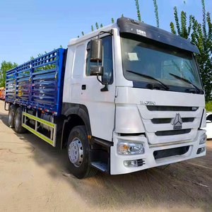 Camión de Carga Howo Usado, Entrega de Fábrica, 6x4 Sinotruk, 20, 30 y 35 Toneladas, con Furgoneta Nueva - Product Image 3