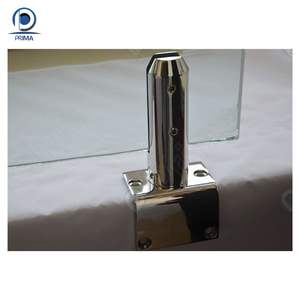 Optima 316 Clip de fixation universel anti-corrosion pour <span class=keywords><strong>garde</strong></span>-<span class=keywords><strong>corps</strong></span> en verre, pour centres commerciaux et villas, sécurité anti-balancement - Product Image 4