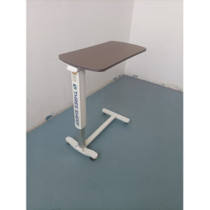 Meubles d'hôpital de haute qualité en acier robuste, réglables en hauteur, avec tables à <span class=keywords><strong>roulettes</strong></span>, garantie 1 an - Product Image 4