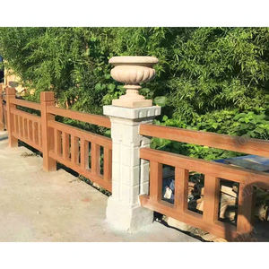 Cetakan semen beton produsen produk stok tersedia penjualan laris cetakan Pot bunga bulat ornamen taman - Product Image 1