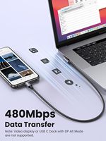 Kabel USB-C ke USB-C UGREEN Sudut Kanan 60W Pengisian Cepat 90 Derajat untuk iPhone 17/16 MacBook Pro/Air iPad Pro