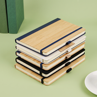 Cuaderno A5 Personalizado con Impresión Creativa a Color, Cubierta de Madera y Cuero, Encuadernación Cosida, con 100 Hojas, para Oficina o Viajes, Promocional
