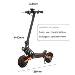 Scooter Eléctrico de Alta Velocidad MX-25 de 11 Pulgadas, 1600W de Potencia Máxima, 60V21AH, Doble Motor, 70km/h - Product Image 1