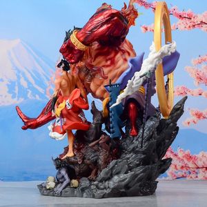 Figura de Acción de Anime Japonés, Luffy Gear 4 Snakeman Wano <span class=keywords><strong>Kuni</strong></span>, Figura Coleccionable de PVC, Modelo de Juguete, Versión de Batalla, para Regalo - Product Image 4