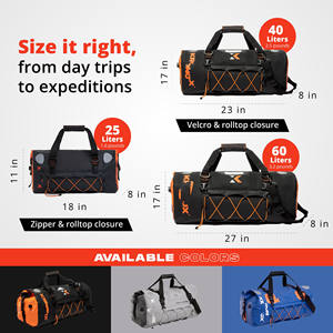 Échantillon gratuit, sac de selle de moto en PVC imperméable de grande capacité, sac de voyage sportif, sac de siège arrière de moto - Product Image 6