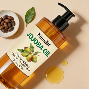<span class=keywords><strong>Olio</strong></span> di Jojoba Biologico Pressato a Freddo Kinodin 473ml, Estratto Naturale Essenziale per Cura di Capelli e Pelle, Idratazione Profonda per il Corpo - Product Image 3