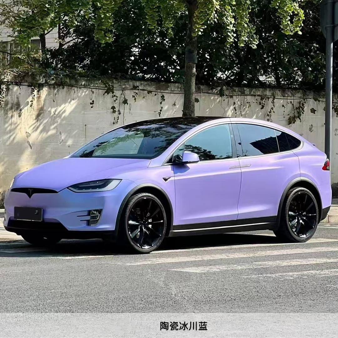 セラミックラベンダーブルーカーカラー変更フィルムカーPpfカーラップ