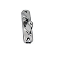 Accessoires de quai et de pont en acier inoxydable 316 pour bateaux : étriers d'amarrage, étriers de corde, étriers de proeux droits pour navires et yachts