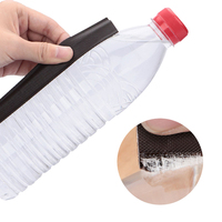Cinta de Sellado Autoadhesiva de Espuma de PU, Impermeable, Resistente a la Intemperie, Fácil de Cortar e Instalar, para Puertas de Seguridad, Insonorizante