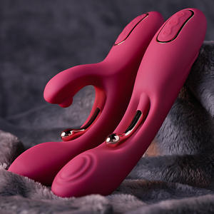 Puissant vibrateur <span class=keywords><strong>point</strong></span> <span class=keywords><strong>G</strong></span> masseur Vaginal clitoridien mamelon stimulateur Anal trois points vibrant gode femme masturbateur Sex Toy - Product Image 1
