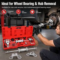 Kit d'outils manuels multifonctionnels de 19 pièces pour la réparation de carrosserie automobile, avec marteau à inertie et débossonneur, en acier, coffret rigide, personnalisable OEM/ODM/OBM, poli