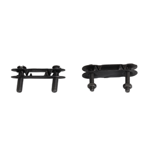 Taquet <span class=keywords><strong>double</strong></span> pièce en acier avec finition zinguée Boulon de ceinture Convoyeur Boucle de clou Clip de connexion - Product Image 5