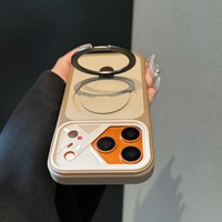 Funda Magnética Metálica Mate Resistente para iPhone 18 17 16 Pro Max 15 14 13 12, Carcasa Trasera Esmerilada Anti-Caídas, Disponible en Stock