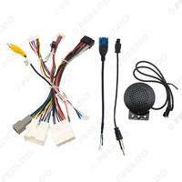 Adaptateur de faisceau de câbles d'alimentation 16 broches avec boîtier Canbus pour Renault Captur/Dacia 2017 Unité principale d'installation