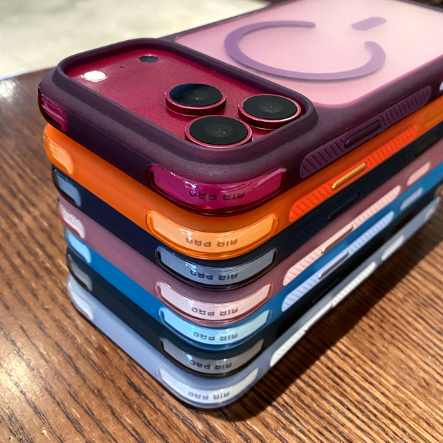 Magnetic Matte Case for iPhone 17 Pro Max 18 Translucent Anti-Fingerprint Shockproof Bumper Cover Luxury TPU PC Hybrid