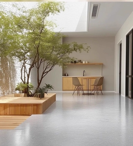 Bộ phận bền gạch đá cẩm thạch hiệu ứng Epoxy cát màu Epoxy sơn sàn cát màu cho sàn bê tông kho phòng ngủ - Product Image 2