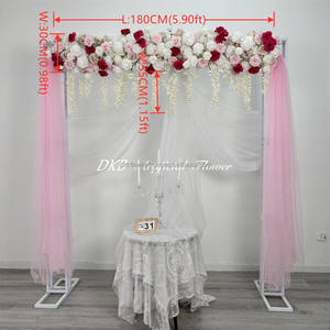 Modern Wedding Decorations High Quality Wedding Backdrop Arrangement <b>Table</b> Centerpieces Floor Floral Ball Runner - Product Image 2