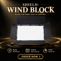 Panneau lumineux LED RGB dimmable haute puissance 3200K 5600K Ra95 pour studio, vidéo et production cinématographique IP20