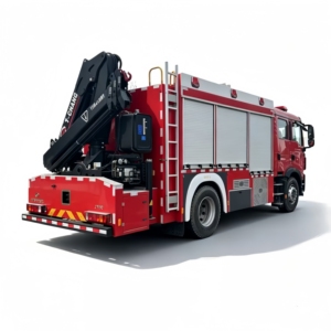 Nouveau Véhicule de Pompage Incendie ARFF 4x2 Diesel pour Aéroport, <span class=keywords><strong>Camion</strong></span> de Réponse d'Urgence Haute Vitesse avec Réservoir d'Eau et Mousse - Product Image 6