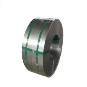 Factory direct sale 0.2mm Electro galvanized steel strip hot dip galvanized tape for Russian cable