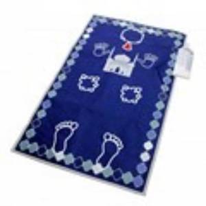 Alfombra de Oración Infantil Interactiva Moderna e Inteligente, Color Azul Oscuro, Electrónica, Sensible al Tacto, Antideslizante, Alfombra de Aprendizaje Islámica, Alfombra de Salah Musulmana - Product Image 1