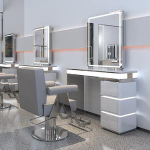 <span class=keywords><strong>Espejo</strong></span> de Peluquería con Luces LED, <span class=keywords><strong>Espejo</strong></span> Especial para Salón de Belleza y Barbería, Precio de Fábrica Meientai, Gran Venta - Product Image 2