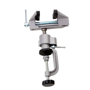 Bench Vise 901 Swivel Base Smooth Jaw DIY <b>Mini</b> Vise For Drill And <b>Grinder</b> Fixing - Product Image 1