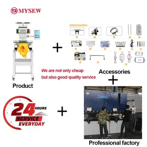 MYSEW MFS1200 / 70*80*100cm 12 agujas Industrial computarizado multifunción sombrero <span class=keywords><strong>camiseta</strong></span> máquina de bordar para la venta - Product Image 4