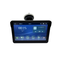 Moniteur CarPlay portable de 7 pouces de qualité supérieure avec écran tactile et navigation GPS pour mise à niveau audio universelle des véhicules