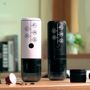 เครื่องชงกาแฟพกพาแบบชาร์จไฟผ่าน USB ไร้สาย ใช้กับแคปซูลกาแฟแท้ พร้อมแบตเตอรี่ในตัว เหมาะสำหรับใช้ในออฟฟิศ - Product Image 5