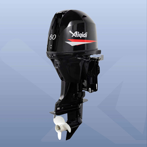 Moteur de bateau F60L 60 CV à arbre long EFI 4 temps avec Power Tilt - Product Image 2