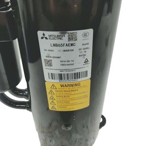 คอมเพรสเซอร์แบบสโครล Mitsubishi Electric รุ่น LN51YRMMC ใช้สารทำความเย็น R410A แรงดันไฟฟ้า 380V ความถี่ 50Hz สำหรับระบบทำความเย็นและปรับอากาศ - Product Image 5