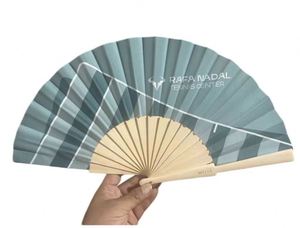 Custom logo Bamboo Engraved logo Hand Fan Gift Bag Wedding <b>Party</b> Favors Wedding Return Promotion Gift Bamboo Hand Fan - Product Image 4