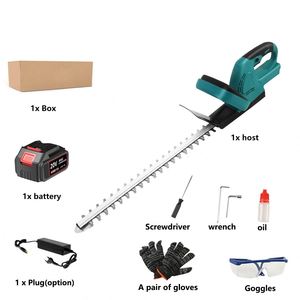 Taille-haie sans fil 2024 <span class=keywords><strong>pas</strong></span> <span class=keywords><strong>cher</strong></span>, outil de jardinage portable, cisailles à gazon, cisailles électriques, taille-haie à batterie au lithium - Product Image 1