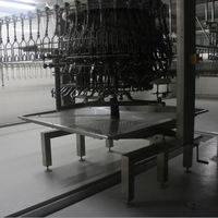 Machine d'éviscération automatique de poulet coupeur d'évent pour l'usine de transformation de volaille abattant les viscères de poulet de maison enlevant, volaille